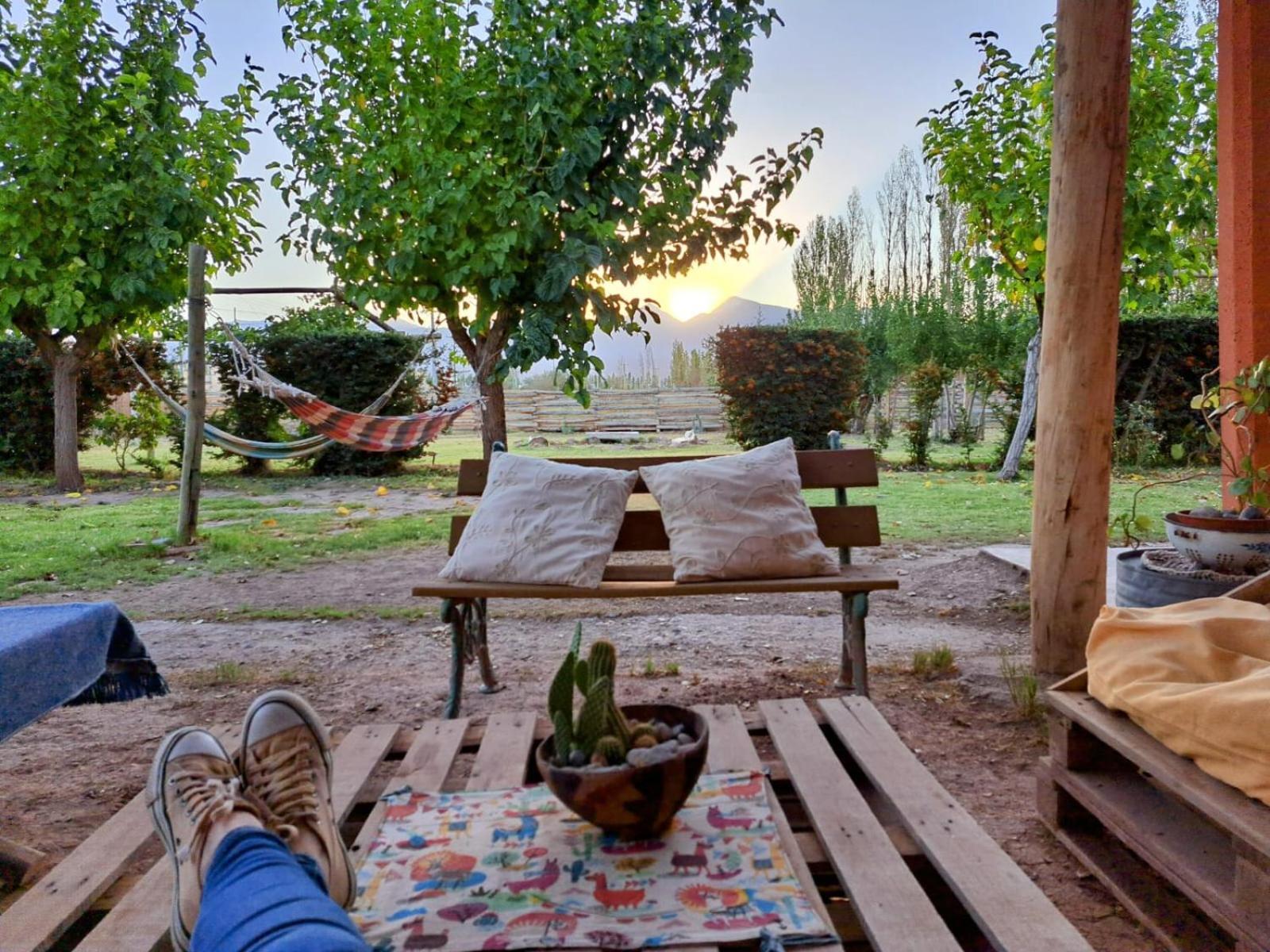 Aire De Barreal Hostel Andino Εξωτερικό φωτογραφία