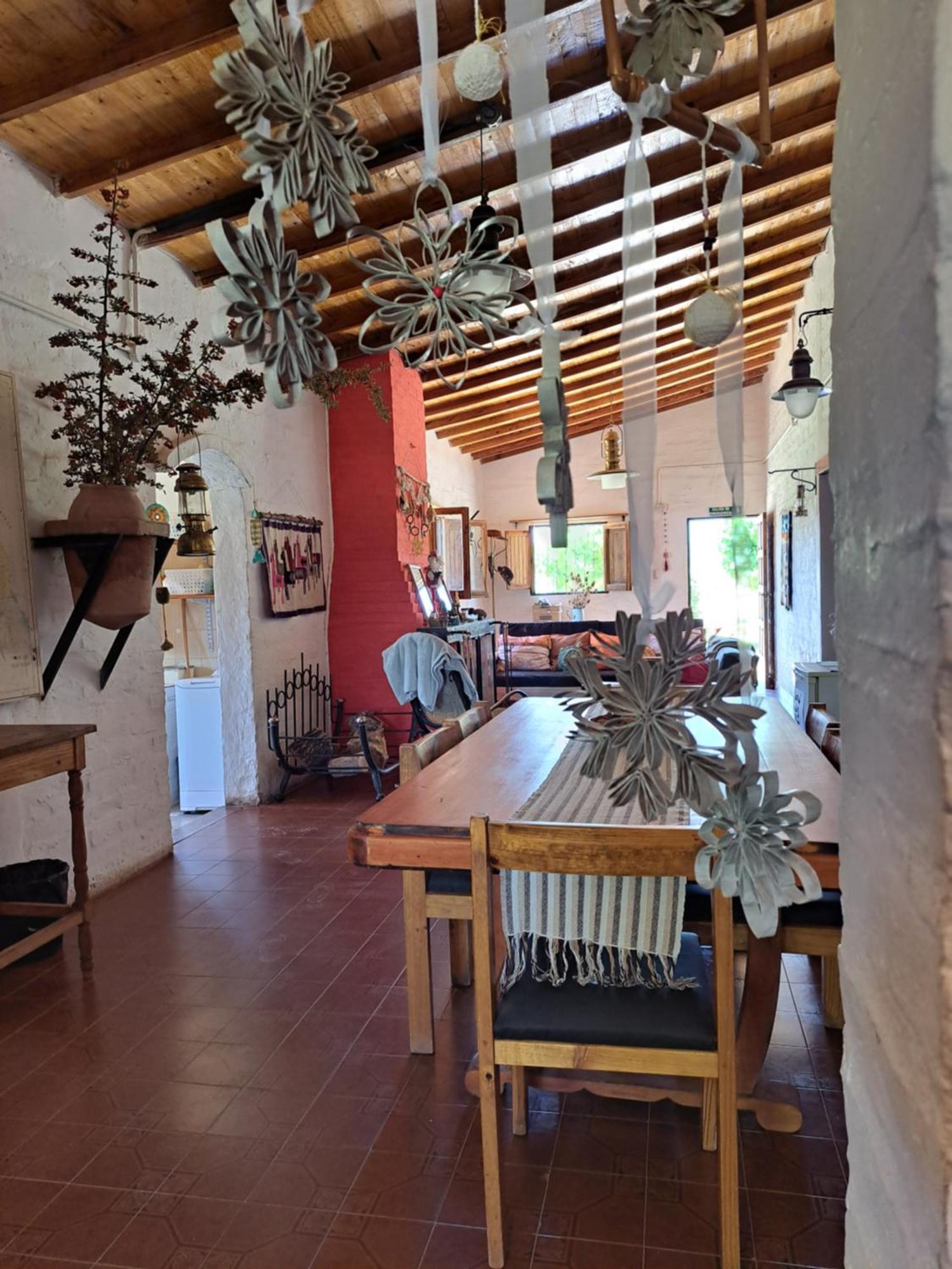 Aire De Barreal Hostel Andino Εξωτερικό φωτογραφία